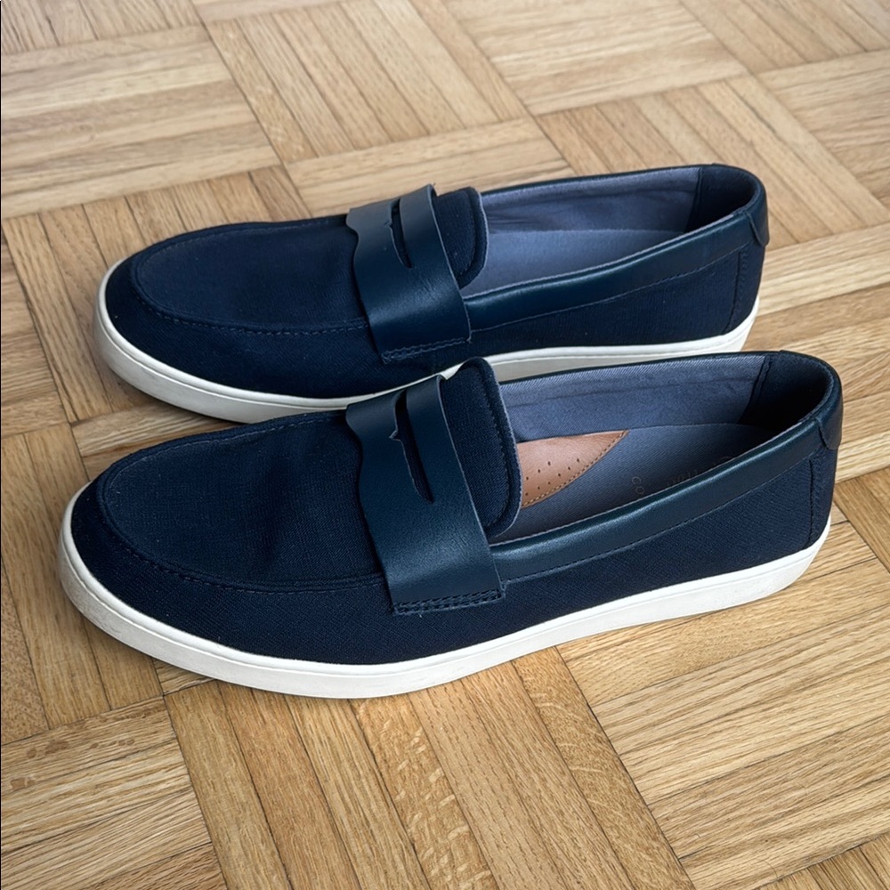 Cole Haan Dark Blue Men's Slip-On Loafers
